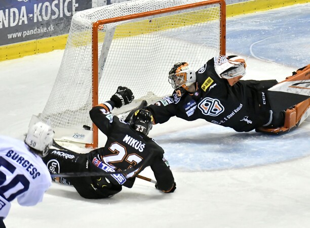 Semifinále play-off 2023/2024 medzi Košicami a&nbsp;Spišskou Novou Vsou.