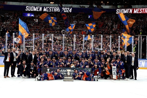 Majstrovské oslavy Tappary na&nbsp;konci sezóny 2023/2024.