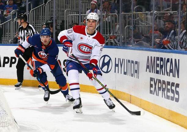 Juraj Slafkovský v&nbsp;drese Montrealu Canadiens. Pozrite si bodovanie NHL vrátane Slovákov.